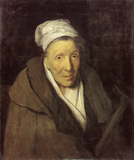 Portrait of a Woman suffering from an  Obsessive Gambling disorder  by Théodore Géricault (1822)