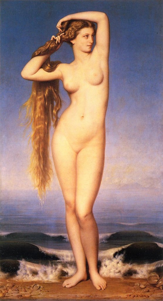 Birth of Venus by Amaury-Duval (1863)