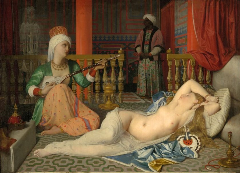 Odalisque with a Slave by Titian (1840)