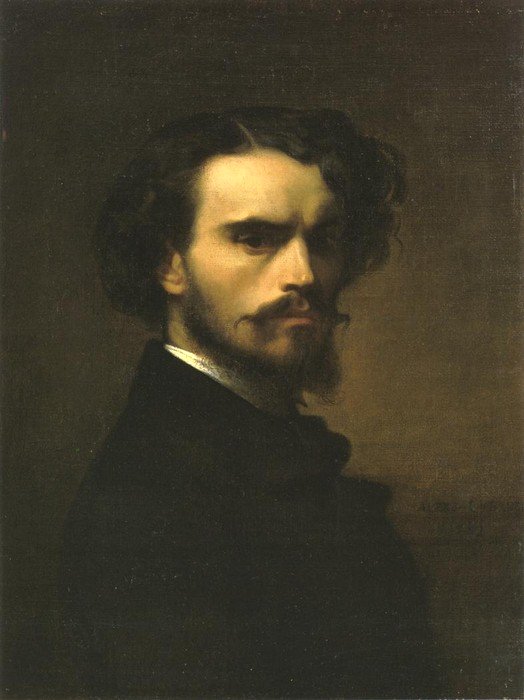 Self portrait by Alexandre Cabanel (1852)
