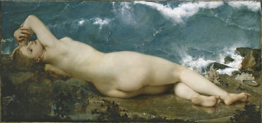The Pearl and the Wave by Paul Baudry (1862)