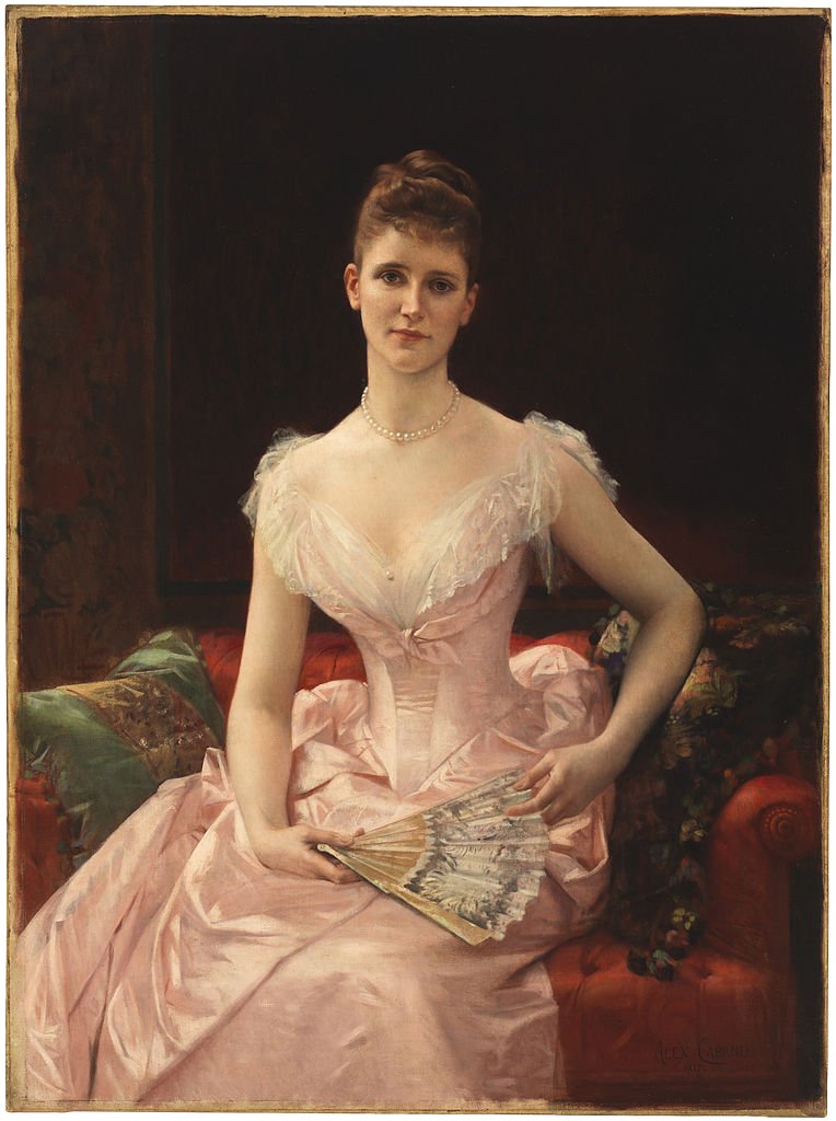 Olivia Peyton Murray Cutting by Alexandre Cabanel (1887)