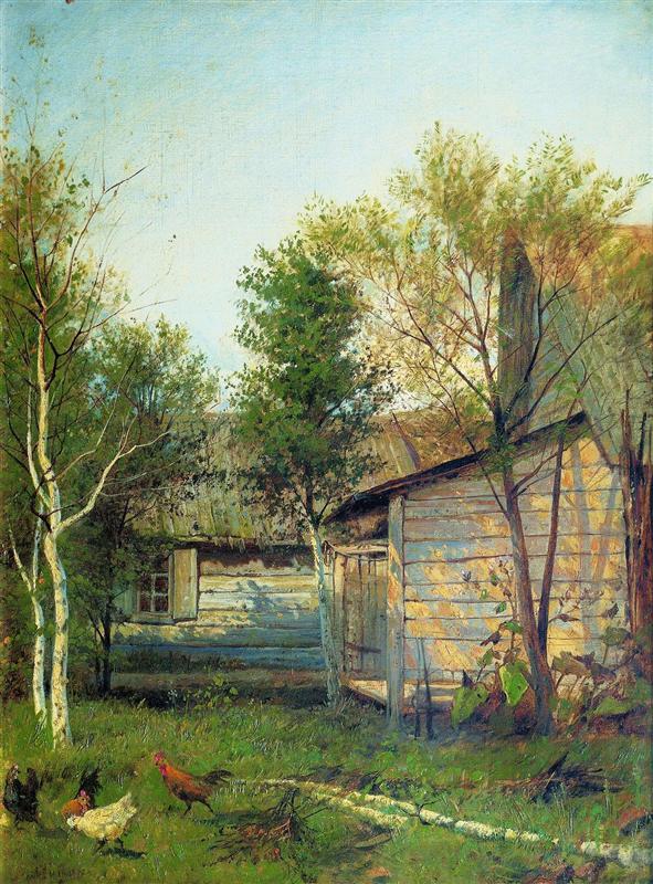 A Sunny Day, Spring by Isaac Levitan (1876)
