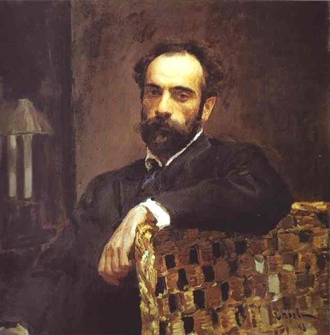 Portrait of Isaac Levitan by Valentin Serov (1883)