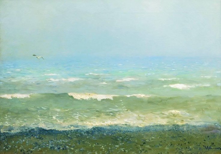 The Mediterranean Coast by Isaac Levitan (1890)