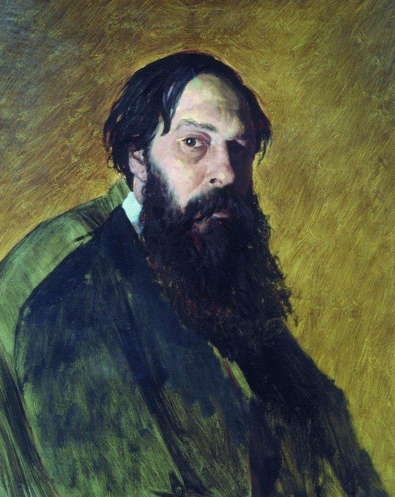 Portrait of Alexei Savrasov by Vasily Perov (1878)