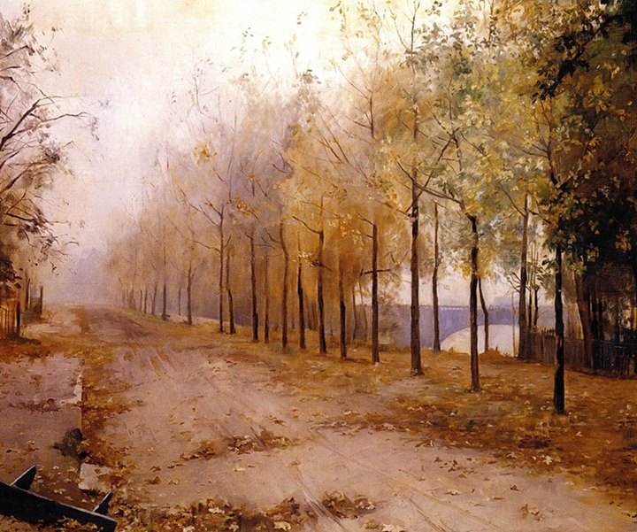 Autumn by Marie Bashkirtseff (1883)