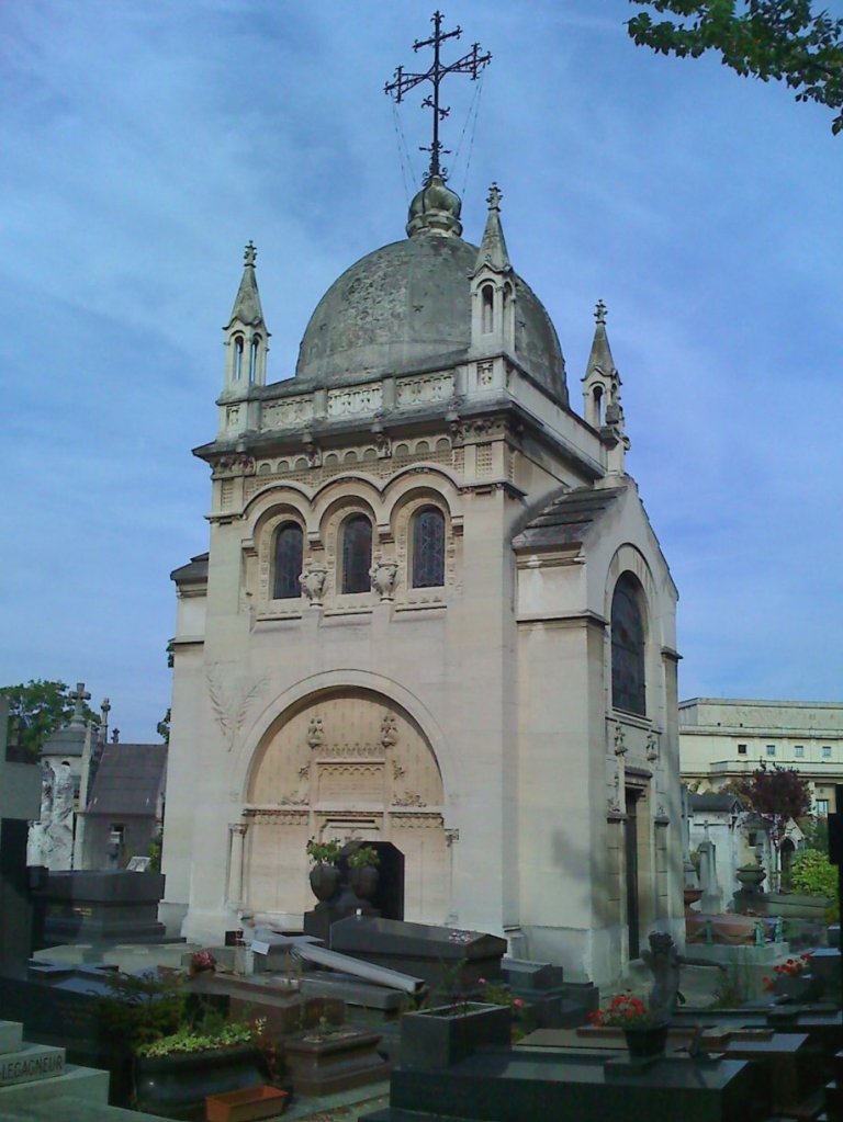 Marie Bashkirtseff's mausoleum  in Cimetière de Passy, Paris