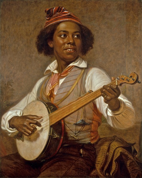 The Banjo Player by William S Mount (1856)