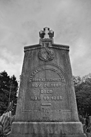The Grave of William Sidney Mount, Caroline Church of Brookhaven, East Setauket, New York.