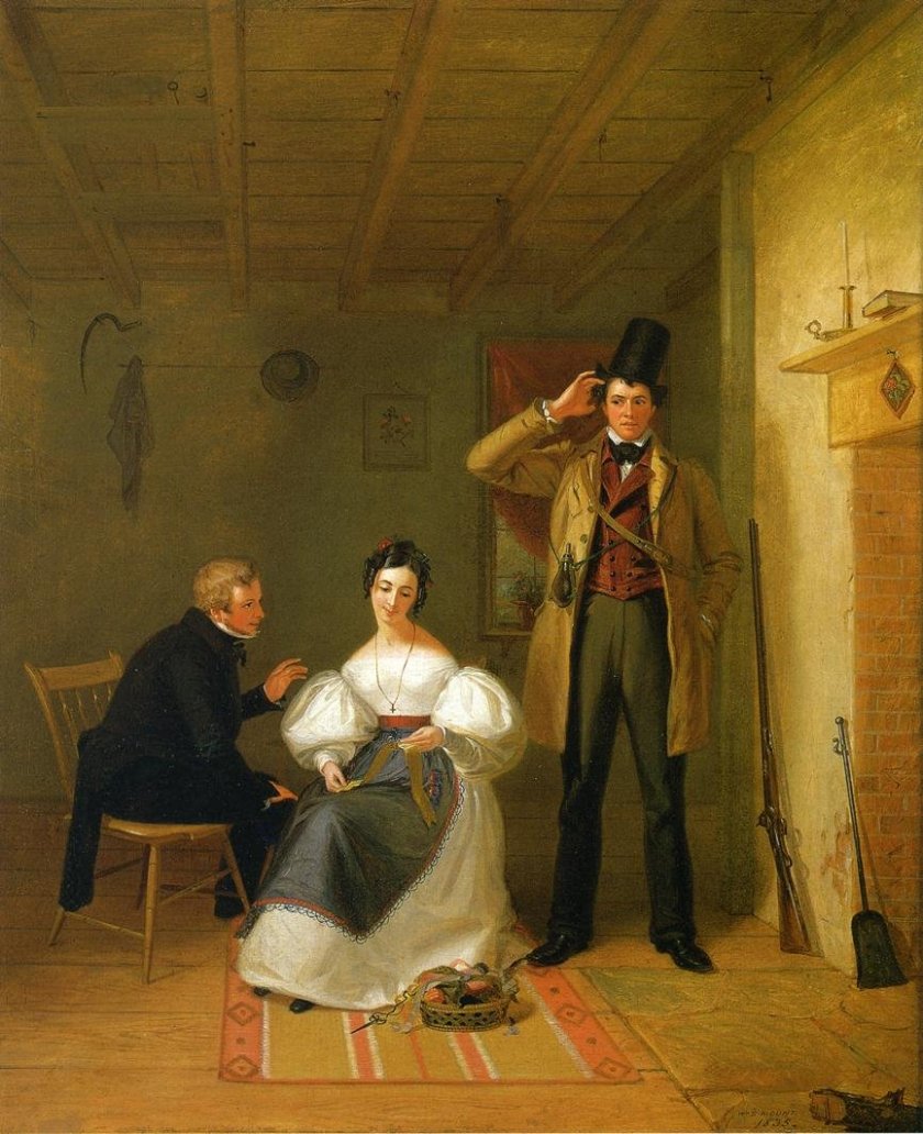 The Sportsman's Last Visit by William S Mount (1835)