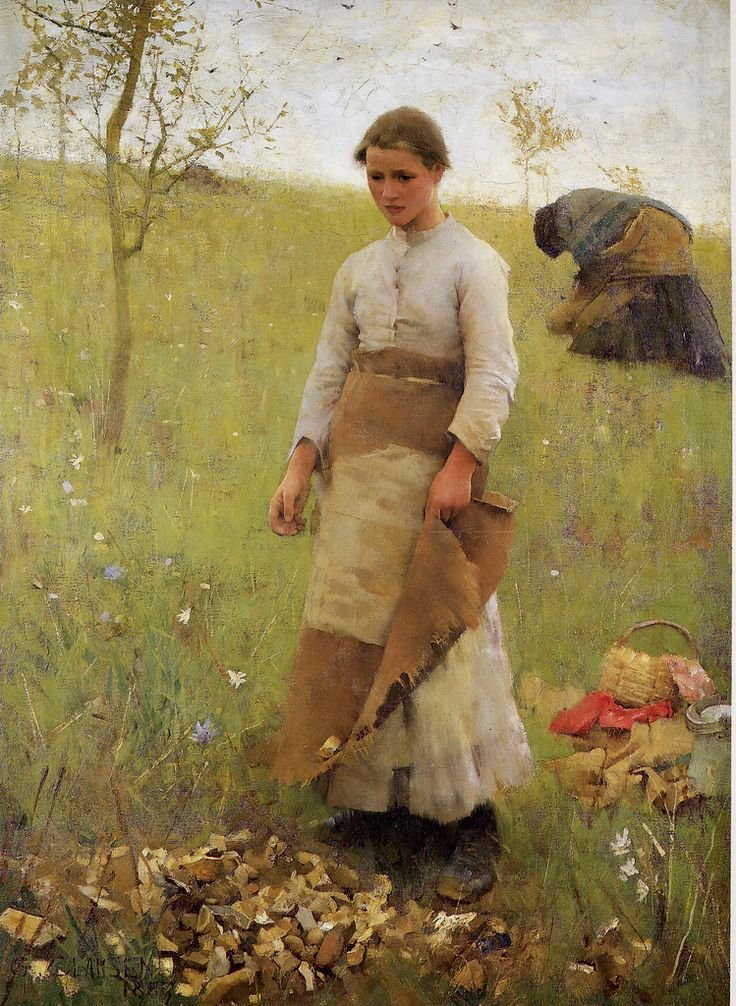 The Stone Pickers by George Clausen (1887)