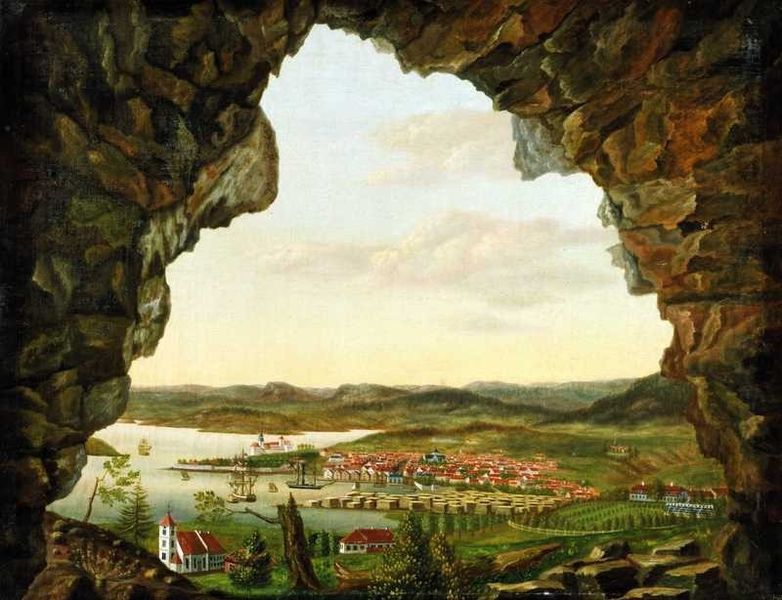 Christiania Viewed from Ekeberg by Peder Balke (c.1829)