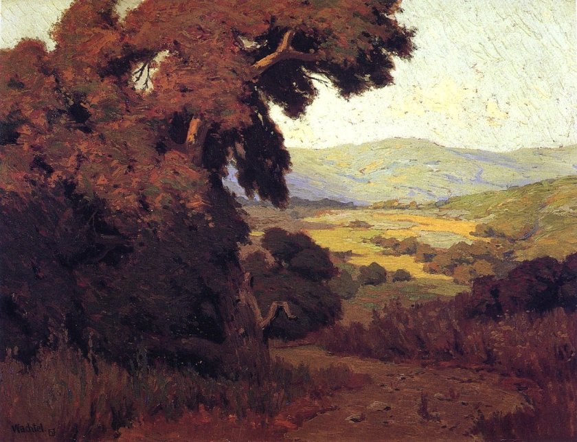 Valley Afternoon by Elmer Wachtel (c.1910)