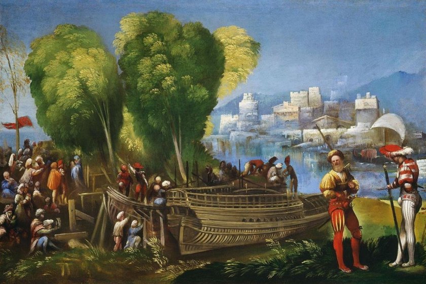 Aeneas and Achates on the Libyan Coast by Dosso Dossi (c.1520)