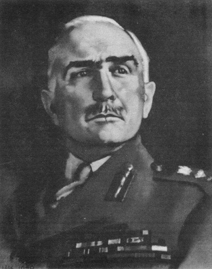 General Sir Edmund Ironside, General Officer Commanding-in-Chief, Home Forces, May-July, 1940. by Eric Kennington (1940)