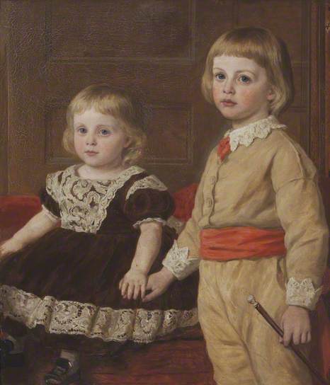 Stephen Langton Massingbird and his sister Mary Langton Massingbird by John Collingham Moore