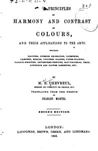 Principles of Harmony and Contrast of Colours by M.E.Chevreul