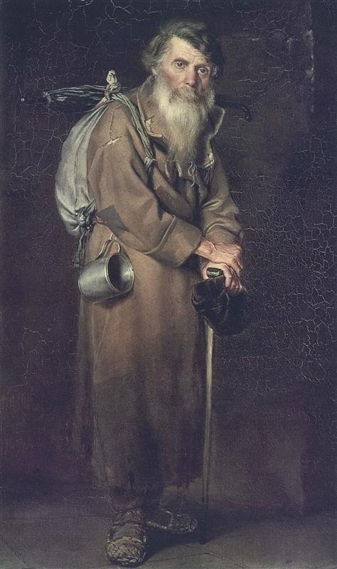 Wanderer by Vasily Perov (1870)