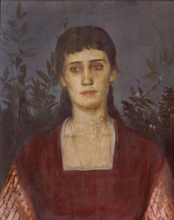 Portrait of Clara Böcklin by Arnold Böcklin (1876)
