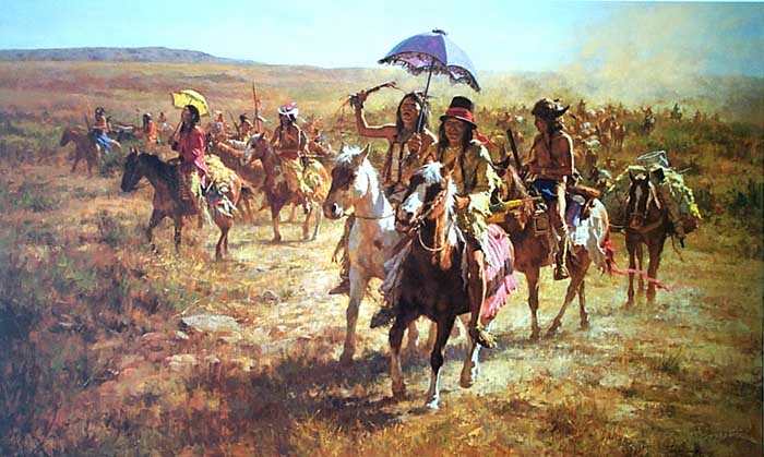 Comanche Spoilers by Howard Terpning