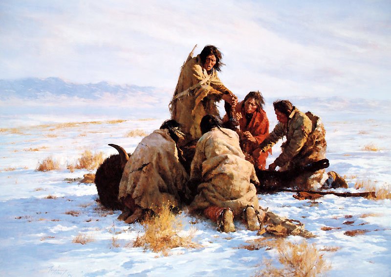 The Last Buffalo by Howard Terpning