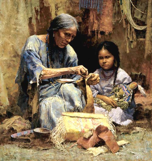 The Teachings of My Grandmother by Howard Terpning