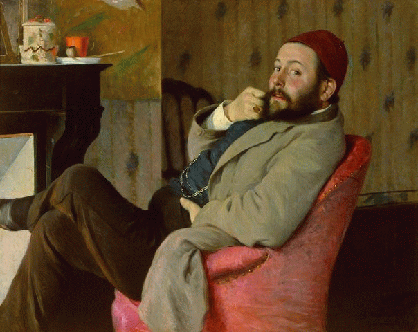Diego Martelli by Federico Zandomeneghi (1879)