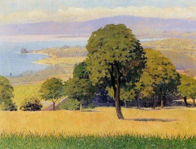 Outskirts of Lausanne by Félix Vallotton (1893)