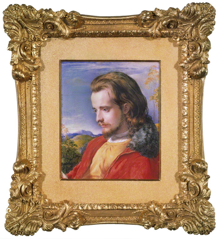 Samuel Palmer by George Richmond, watercolour and body colour on ivory, 1829