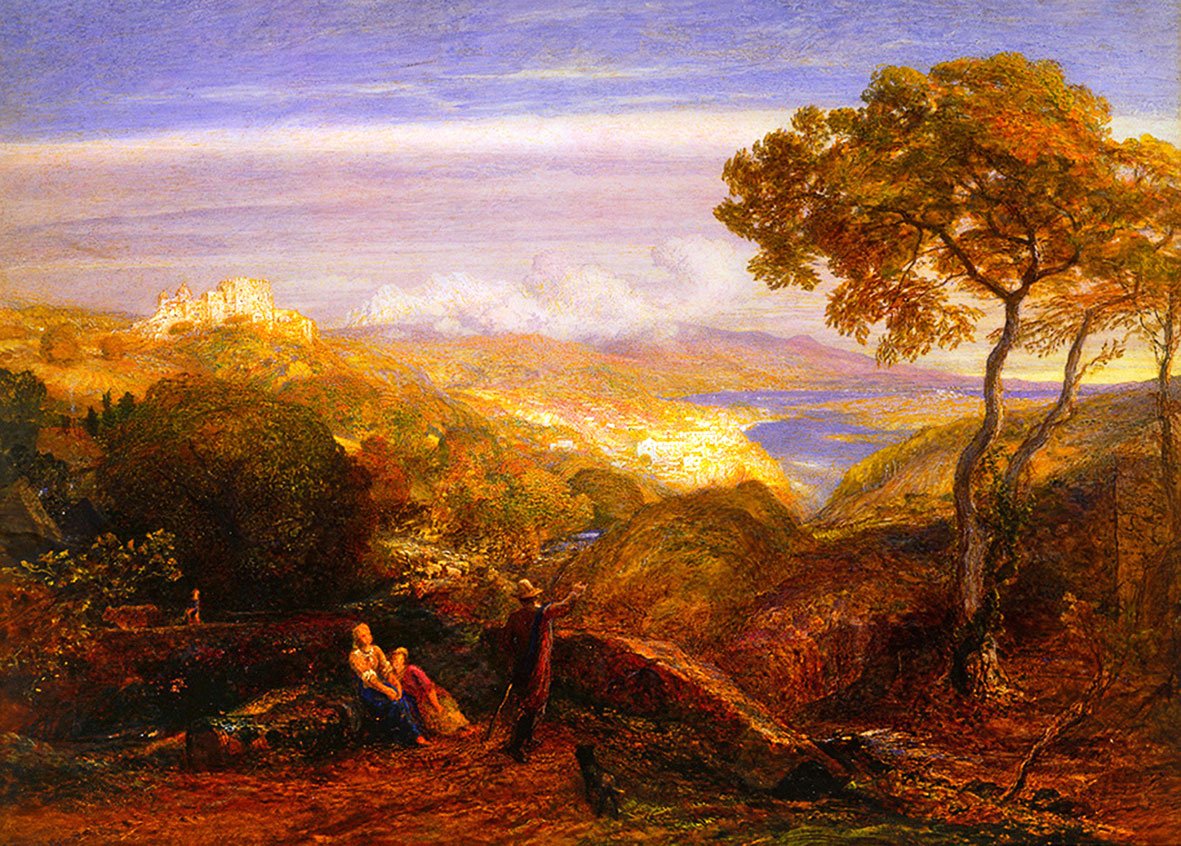 Samuel Palmer Part 1. The Early years, portraiture and the rural idyll ...