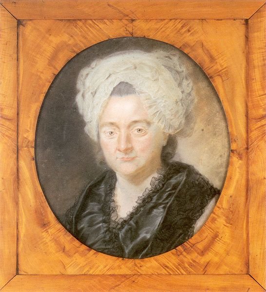 Catharina Elisabeth Goethe (mother) by Georg Oswald May (1776)
