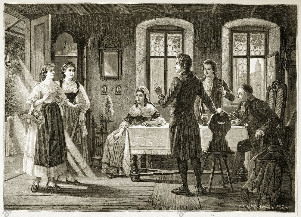 Goethe – His family, his early life and his loves – my daily art