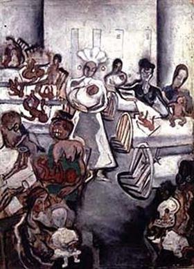 Well Baby Clinic by Alice Neel (1928)