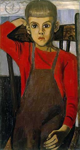 Richard at Age Five by Alice Neel (1946)