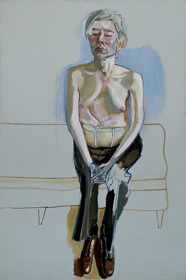 Andy Warhol by Alice Neel (1970)