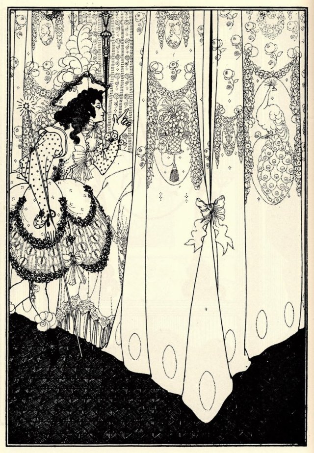 The Morning Dream, an illustration by Aubrey Beardsley