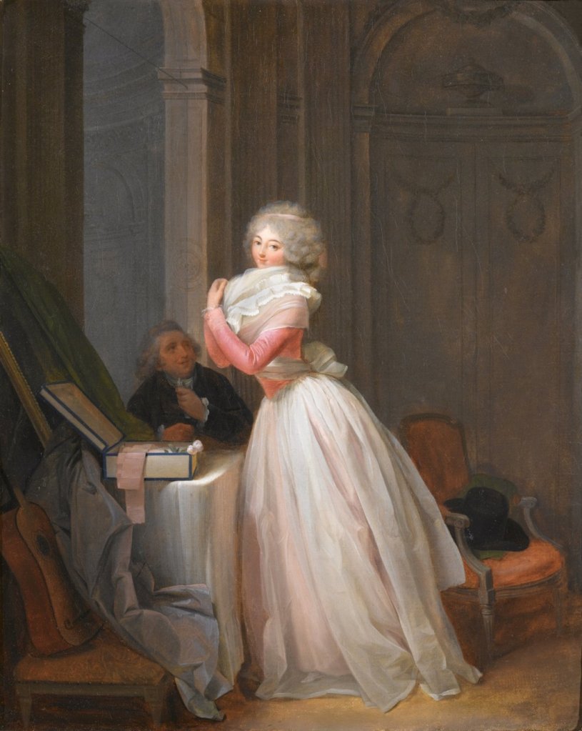 The Suitor's Gift by Louis-Léopold Boilly (1790)