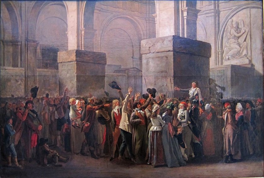 The Triumph of Marat by Louis-Léopold Boilly (1794)