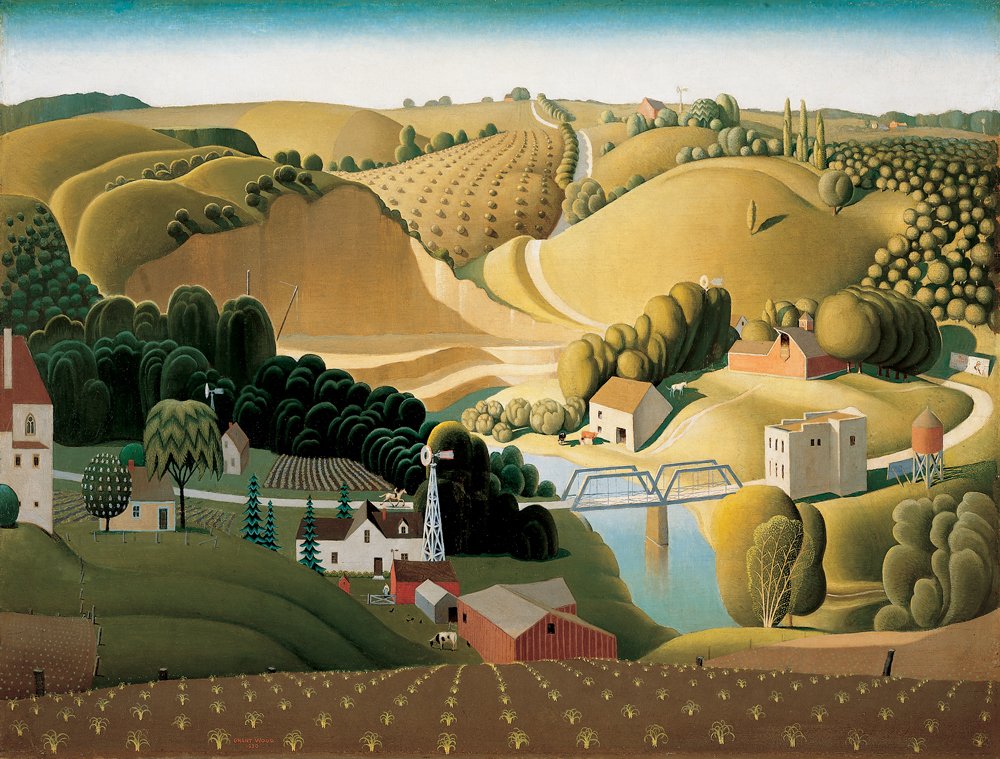 Grant Wood. Part 3 – the latter years and rumours. – my daily art