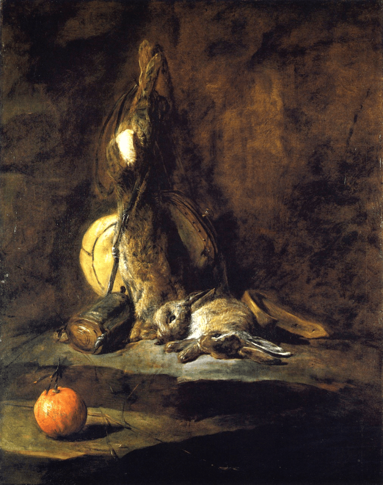 Jean-Baptiste-Siméon Chardin. Part 3 – Retours de chasse and Genre ...