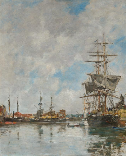 The Dock at Deauville (1891)