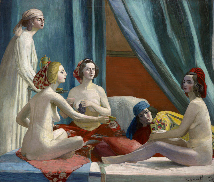 Jacqueline Marval, Les Odalisques (1902-1903), 200 cm x 220 cm © Ville de Grenoble / Musée de Grenoble-J.L. Lacroix